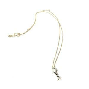 925 Fish and Cubic Zirconia on Silver Chain